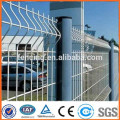 Powder coated 3D wire mesh fence panel with V shape